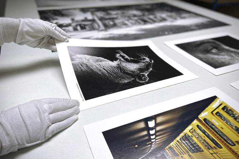 entretien et manipulation d'un tirage Fine Art
